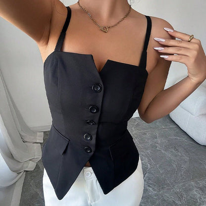 SOKYND Fabia Tailored Sleeveless Top TopsL