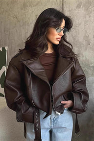 Gaia Vegan Leather Jacket