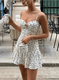 Grace Polka Dot Mini Dress