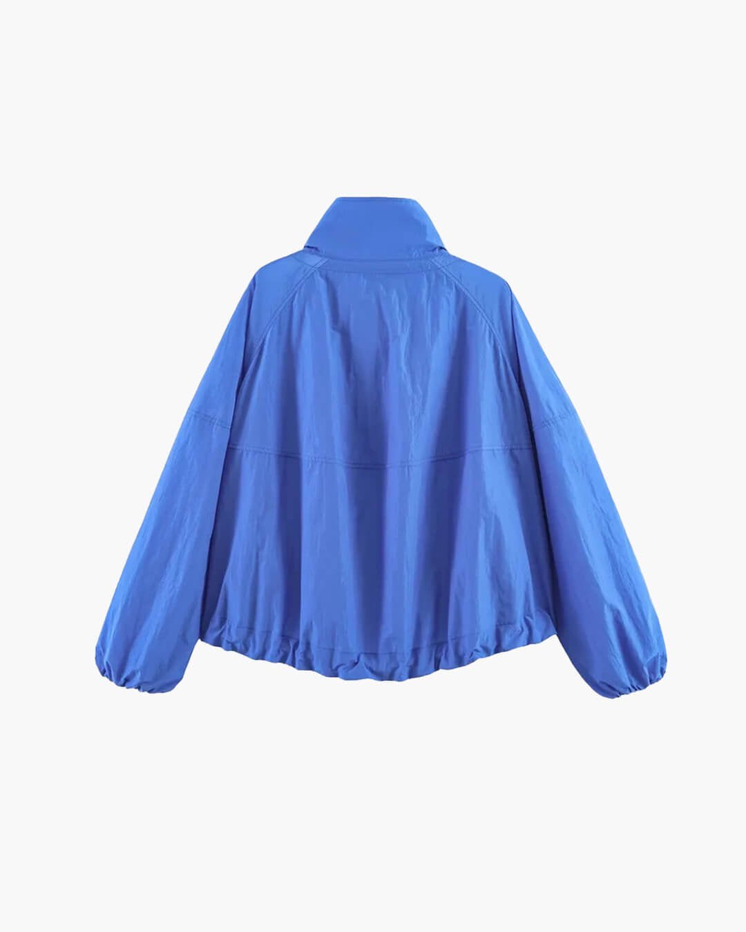 SOKYND Helen Stand Collar Windbreaker Jacket JacketSOKYND-318295-BLU-XS-41463BlueXS