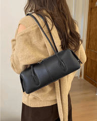Jessica Sac cylindrique en cuir