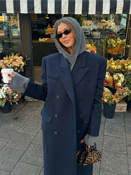 Laura Manteau Long Croisé