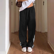 Lily Striped Drawstring Sweatpants