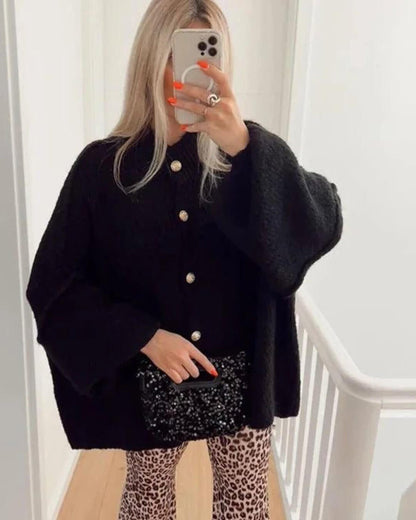 SOKYND Lisa Long Cardigan Knit CardiganSOKYND-458967-BLA-S-30999BlackS