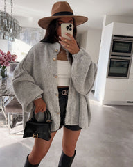 Gilet long en maille Lisa