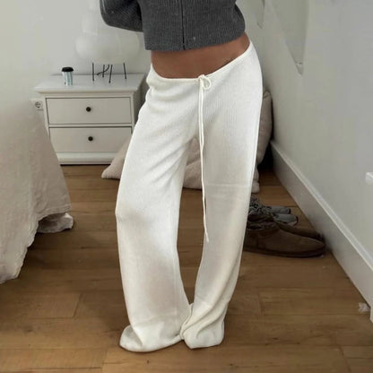 SOKYND Lorena Knitted Lounge Pants PantsSOKYND-447063-WHI-S-54839WhiteS