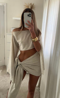 Ensemble Lucia Sarong et Top Bardot