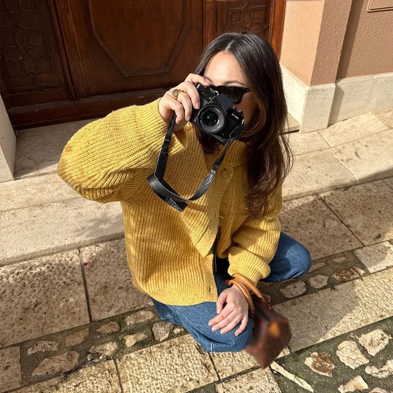 SOKYND Melanie Oversized Knit Cardigan CardiganSOKYND-020311-GIN-S-87319Ginger YellowS