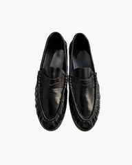 Melissa Faux Leather Slip-On Loafers