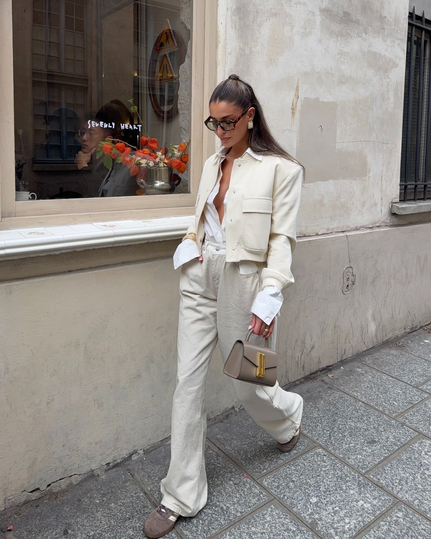 SOKYND Mila Bomber Jacket JacketSOKYND-445335-OAT-S-26423OatmilkS