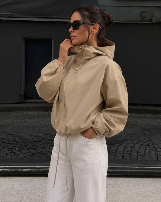 Veste Nicole zippée à capuche