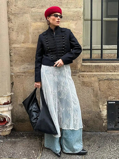 SOKYND Nicole Napoleon - Style Jacket Coats & JacketsM