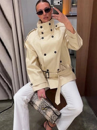 Trench Nina col montant