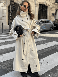 Olivia Belted Trench Coat