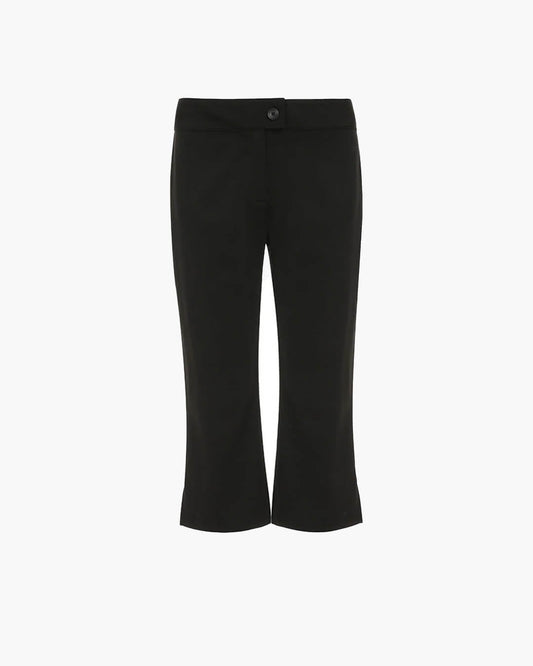 SOKYND Patricia Black Capri Pants BottomsL