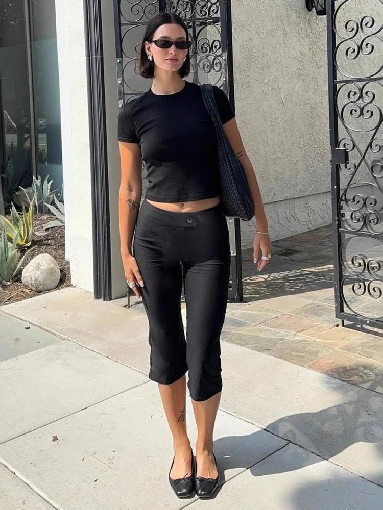 SOKYND Patricia Black Capri Pants BottomsSOKYND-397911-DEF-S-40919S