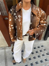 Veste en fausse fourrure Rachel Bambi