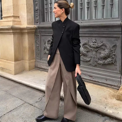 SOKYND Rhea Spring Travel Blazer BlazerBlackXS