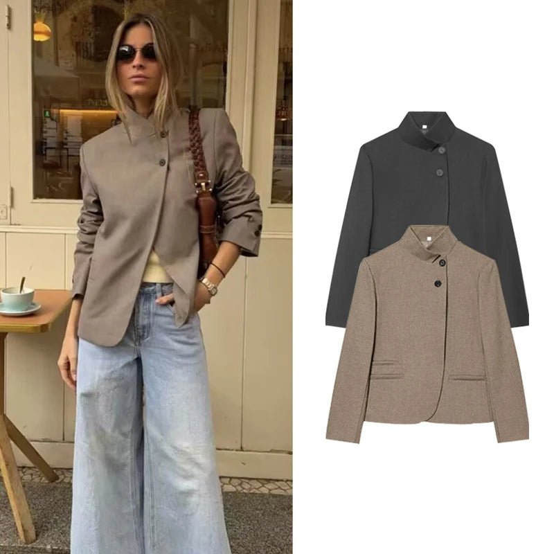 SOKYND Rhea Spring Travel Blazer BlazerBlackXS