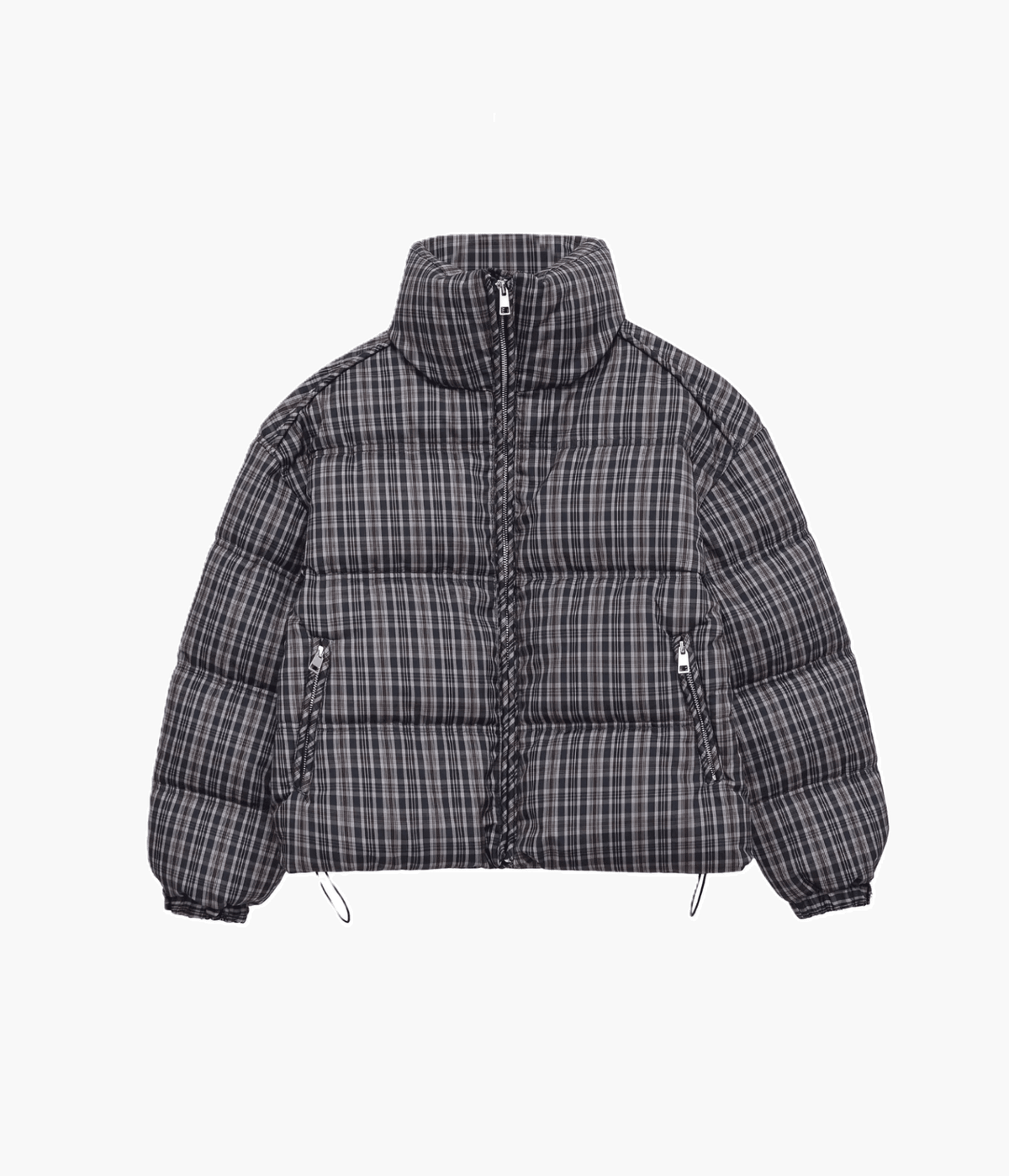 SOKYND Sabrina Plaid Puffer Jacket JacketSOKYND-964503-XS-OS-51223XS