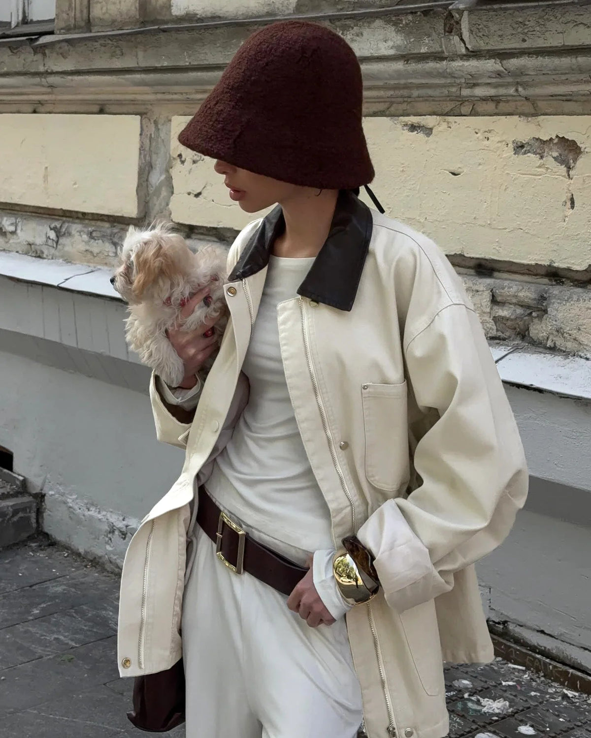 SOKYND Teresa Drawstring Oversized Jacket Coats & Jacketsqq1772777205903424064S