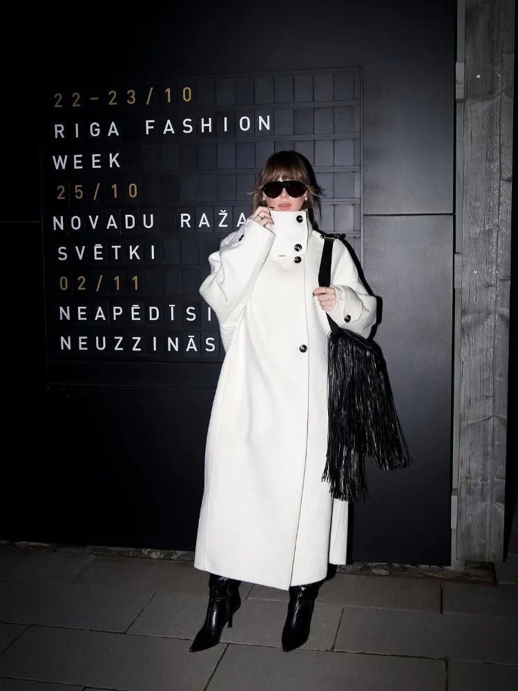 SOKYND Ylona Stand Collar Long Coat Coats & JacketsmM1767625273824520979OffwhiteM