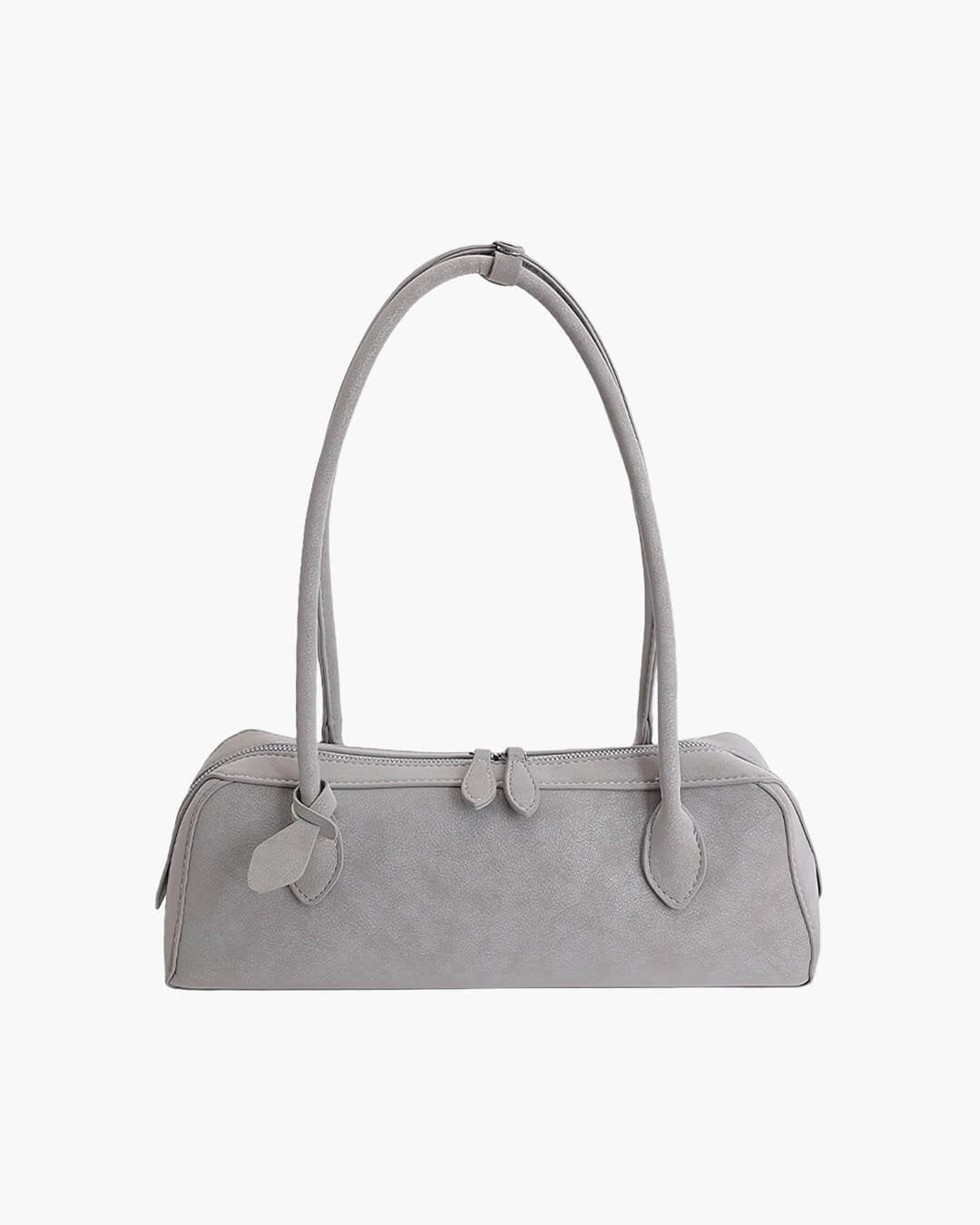 Emma Faux Suede Baguette Bag